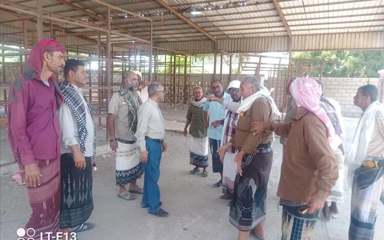 لقاء ونزول إلى الجمعية التعاونية لتسويق المنتجات الزراعية م/ أبين لإعادة تنشيطها وتفعيلها