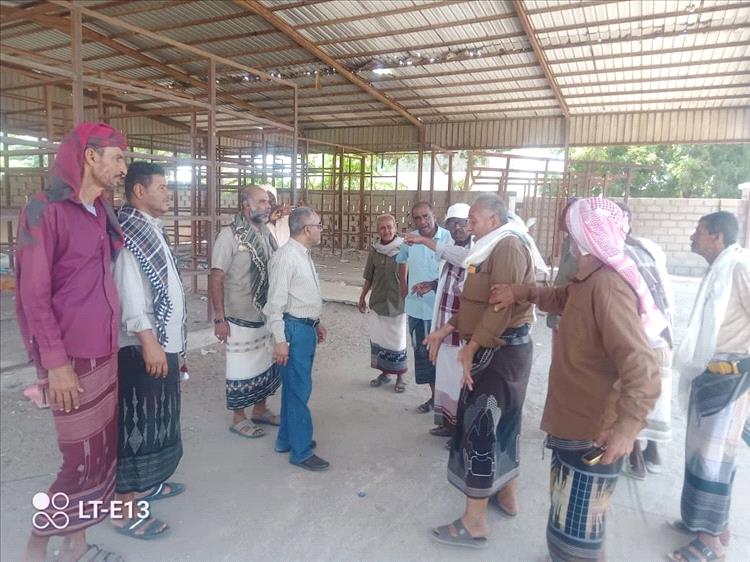 لقاء ونزول إلى الجمعية التعاونية لتسويق المنتجات الزراعية م/ أبين لإعادة تنشيطها وتفعيلها