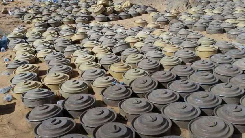"مسام" يتلف 600 لغم وعبوة ناسفة في شبوة