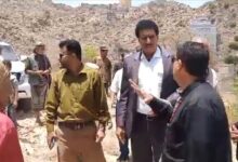لبعوس يافع  تستقبل وفد من مؤسسة تواصل للاطلاع على انشاء مركز صحي بمنطقة بين المحاور