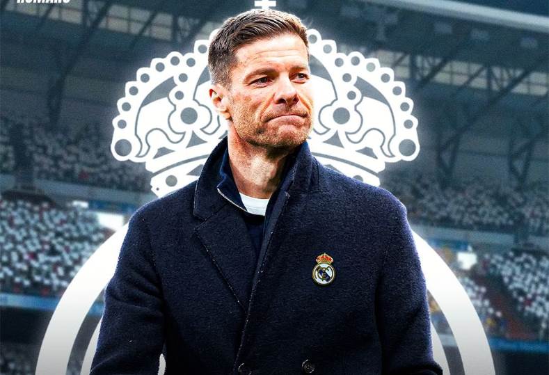 تشابي ألونسو مدرب ريال مدريد