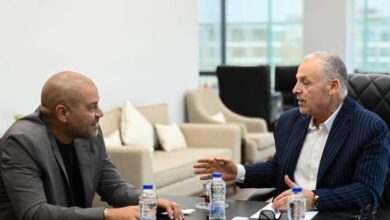 هاني أبو ريدة وأحمد دياب