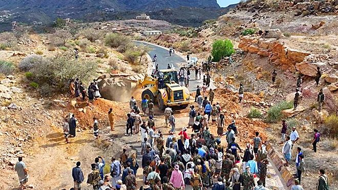 إعادة فتح طريق الضالع- صنعاء بعد سبع سنوات من إغلاقه