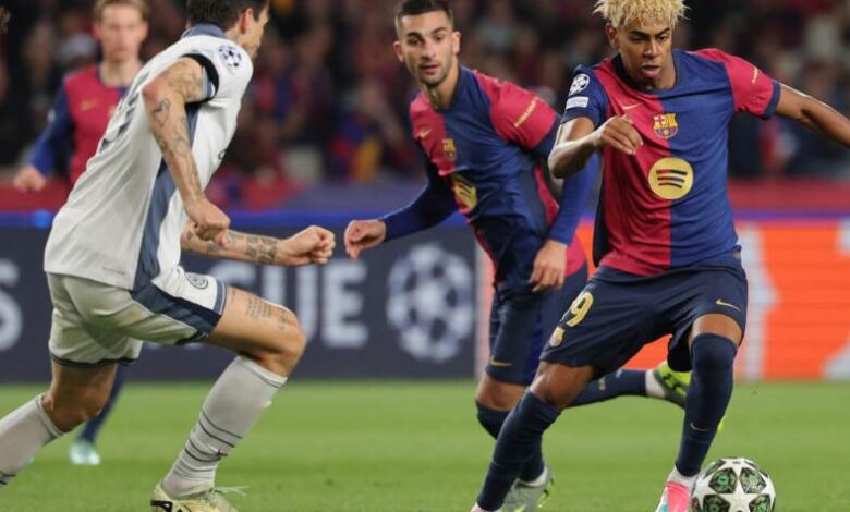 إنتر ميلان ضد برشلونة