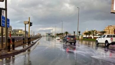أمطار غزيرة على جازان والباحة