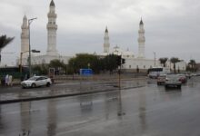 استمرار هطول أمطار رعدية على 5 مناطق