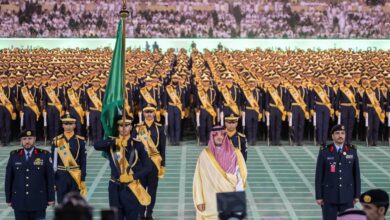 وزير الداخلية يرعى حفل تخريج 1935 طالبًا من كلية الملك فهد الأمنية