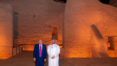 ولي العهد يصطحب ترمب في جولة بحي الطريف التاريخي في الدرعية