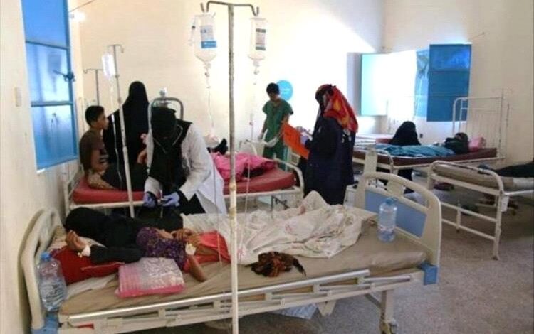 7 وفيات وأكثر من 3400 حالة إصابة بأمراض وبائية في تعز