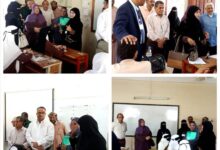 "مبجر وجواد والشعبي" يطلعون على مسار العملية الاختبارية للشهادة الثانوية في مراكز مديرية التواهي