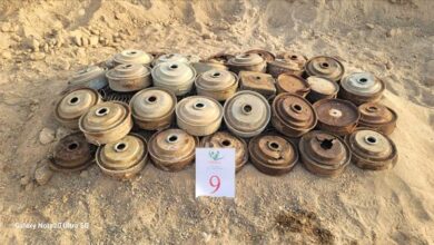 "مسام" ينفذ عملية إتلاف 3,036 ذخيرة غير منفجرة في منطقة باب المندب