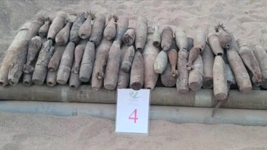 "مسام" ينفذ عملية إتلاف ناجحة لأكثر من 3 آلاف لغم وذخيرة غير منفجرة في باب المندب