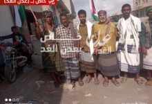 أحور تشهد مظاهرة حاشدة تضامنًا مع غزة وتنديداً بتدهور الأوضاع المعيشية