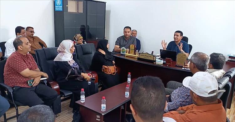 إجتماع موسع يناقش ترتيبات تنفيذ عدد من التدخلات لمكافحة الضنك والحميات في عدن