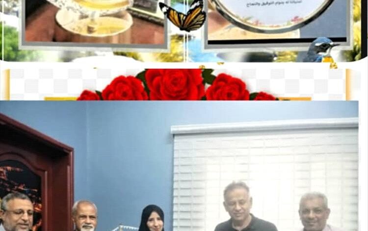 إدارة التربية والتعليم بمديرية المعلا تكرم مدير عام المديرية