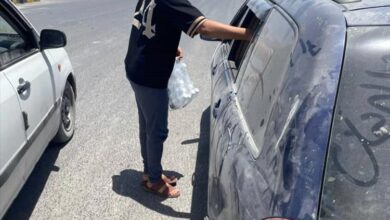 اتحاد الملتقيات الشبابية التطوعية بساحل حضرموت يدشّن مبادرة سقيا ماء بمنطقة المساكن بفوه