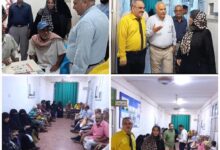 اختتام المخيم الطبي المجاني للأمراض المزمنة في المجمع الصحي بالقطيع م/ صيرة