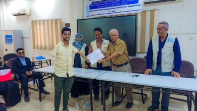 اختتام ورشة تدريبية حول التأهيل المجتمعي لذوي الإعاقة بمديرية الشعيب