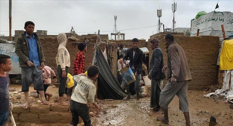 الأمم المتحدة: 40% من مواقع النازحين باليمن معرضة لخطر الحرائق والفيضانات