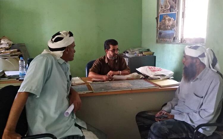 الأمين العام بمديرية مودية يلتقي الضابط الغذائي بمنظمة كير