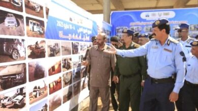 الباكري يفتتح معرض الصور التوعوي بمناسبة أسبوع المرور العربي بمأرب.