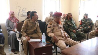 الضالع.. اجتماع عسكري رفيع يقر فتح الطريق العام بعد إعادة تأهيله