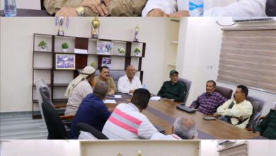 العميد جبر يترأس اجتماعًا أمنيًا لمناقشة خطة تأمين عيد الأضحى في العاصمة عدن