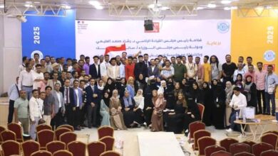 المؤتمر الاول للشباب في تعز يختتم اعماله وسط مشاركة واسعة ويصدر بيانه الختامي