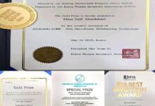 المخترعة "المشهري" تحصد الميدالية الذهبية وجائزة IFIA الدولية بإنجاز علمي غير مسبوق