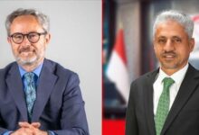 المخلافي يلتقي بعثة الاتحاد الأوروبي ويناقش التطورات على الساحة اليمنية