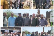 المدير الشاعري يوقف أعمال البسط والاعتداء على الشارع العام في مدينة قعطبة