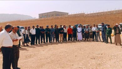 النيابة العامة وشرطة محافظة شبوة ينفذان حكم القصاص الشرعي بحق المدان عبدالله سند عوض حسين الحريف