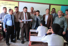 الوزير العكبري يدشن اختبارات شهادة الثانوية العامة للعام الدراسي ٢٠٢٥/٢٠٢٤م
