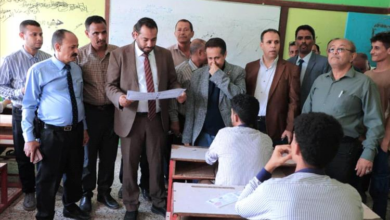 الوزير العكبري يدشن اختبارات شهادة الثانوية العامة للعام الدراسي ٢٠٢٥/٢٠٢٤م