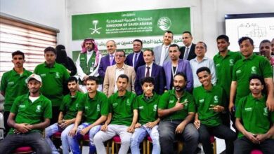 الوصابي يتفقد سير تنفيذ مشاريع مهنية في المكلا ويشيد بدعم مركز الملك سلمان في تأهيل قدرات الشباب اليمني