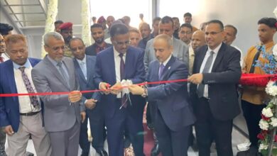 الوصابي يدشن مشروع الورش والمعامل المتخصصة لتطوير التعليم الفني في حضرموت
