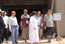 الوكيل العامري يتفقد عدداً من المشاريع التنموية في مديرية القطن