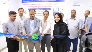 الوكيل العامري يفتتح الوحدة البيولوجية الجزيئية PCR بمركز فاطمة بابطين