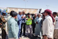 الوكيل قويزان يتفقد سير أعمال تطوير جمرك شحن ويبحث مع الجهات المعنية أبرز التحديات والمشاريع المتعثرة