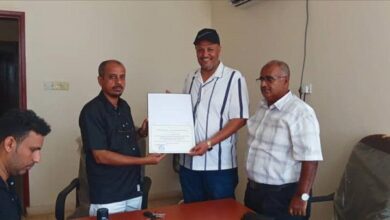 بتمويل اليونيسيف.. مؤسسة مياه لحج تتسلم من الشركة المنفذة أهم مشروع في قطاع المياه يستفيد منه 150 ألف نسمة