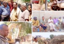بتوجيهات المحافظ .. مدير عام خنفر  يتابع أعمال تصفية القناة الحاملة بمقطع "الحصن "ويشيد بالجهود المبذولة