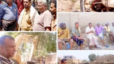 بتوجيهات المحافظ .. مدير عام خنفر  يتابع أعمال تصفية القناة الحاملة بمقطع "الحصن "ويشيد بالجهود المبذولة