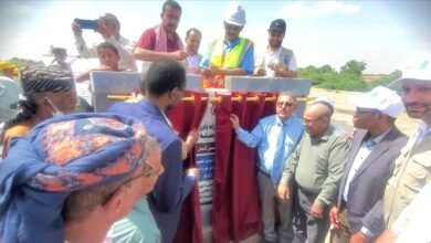 برعاية الوزير السقطري والوزير الشرجبي .. وضع حجر اساس لمشروع التدخلات الميدانية بمحافظة لحج