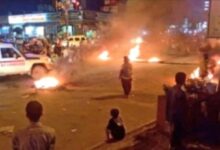 تجدد الاحتجاجات بسبب انقطاعات الكهرباء بعدن