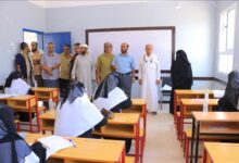 تدشين اختبارات إنهاء المرحلة الثانوية العامة بثانويات مديرية القطن