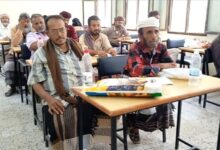 تدشين الورشة التدريبية للمعلمين جامعي البيانات ومنفذي الاختبار الايسر للتعليم التعويضي بمديرية سرار