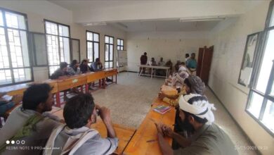 تدشين ورشة عمل للمعلمين المنفذين للاختبار الايسر لطلاب التعليم التعويضي بجيشان