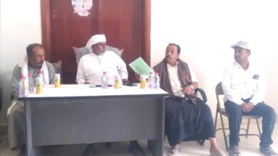 تشكيل المجلس الصحي بمديرية رماه الصحراوية بحضرموت الوادي والصحراء