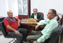 تعز.. فؤاد فاضل بتعز يلتقي رئيس فرع اتحاد البلياردو والسنوكر بالمحافظة