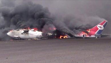 تعليق كل الرحلات بمطار صنعاء بعد "أضرار فادحة" بسبب الضربات الإسرائيلية